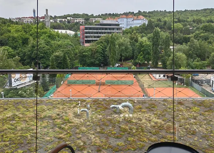 Lejlighed Free Parking Modern Smichov With Large Balcony *
